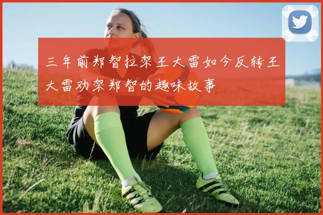 三年前郑智拉架王大雷如今反转王大雷劝架郑智的趣味故事
